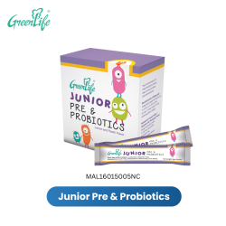 GREENLIFE JUNIOR PRE & PROBIOTICS POWDER - 3g x 30 sachets [MAL16015005NC]